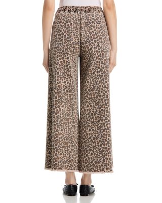 Denim Wide Leg Pants