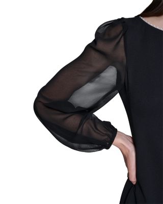 Scuba Crepe Sheath Dress