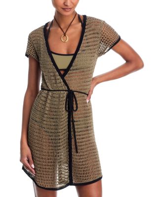 Spritz Cover-Up Wrap Dress
