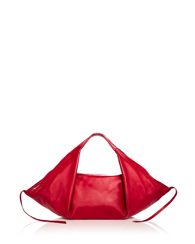 3.1 Phillip Lim Luna Leather Tote In Red