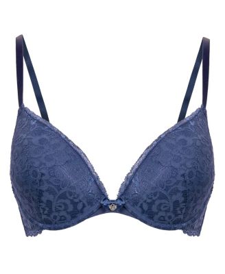 Hunkemoller Marine Padded Push-Up Underwired Bra