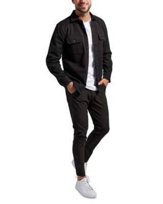 Coastal Button Front Overshirt