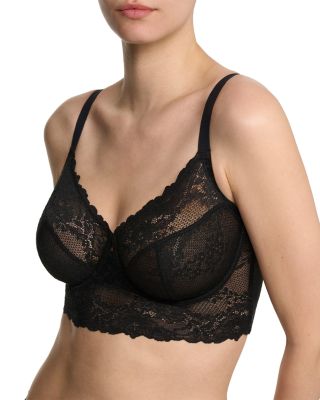 Heavenly Full Coverage Longline Lace Underwire Bra