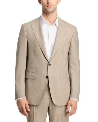 Capri M&eacute;lange Solid Slim Fit Suit