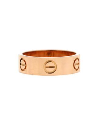  Love Band Ring 18K Rose Gold