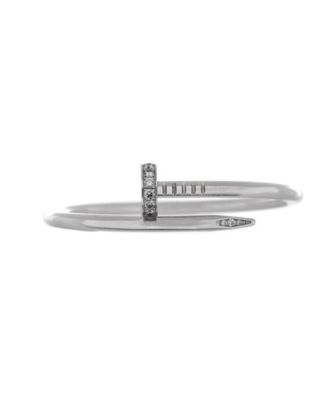Classic Juste un Clou Bracelet 18K White Gold with Diamonds