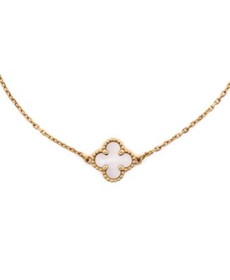  Sweet Alhambra Bracelet 18K Gold and Mother of Pearl