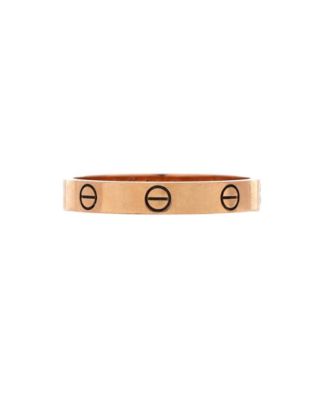  Love Wedding Band Ring 18K Rose Gold