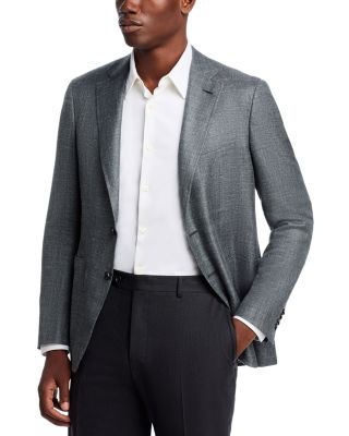 Kei Wool, Silk & Linen Twill Unstructured Trim Fit Sport Coat