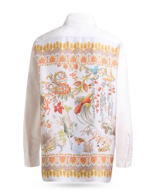 Back Print Loose Fit Shirt