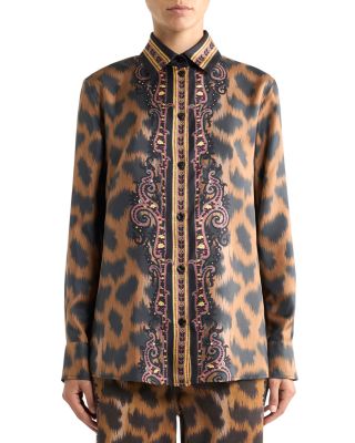 Silk Button Up Shirt