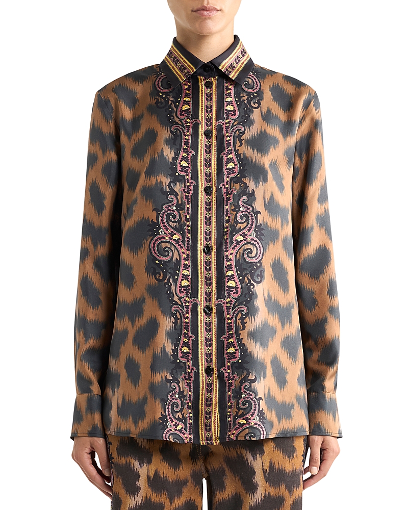 Etro Silk Button Up Shirt