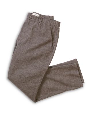 Slim Straight Houndstooth Chinos