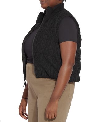 Prudence Reversible Sweater Puffer Vest