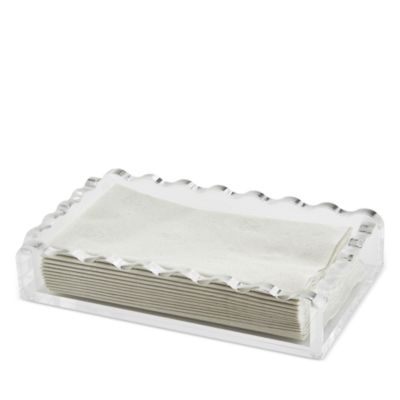 Acrylic Guest Towel Holder, Wave Design 