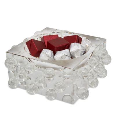 Crystal Glass &amp;quot;Scattered Balls&amp;quot; Bowl
