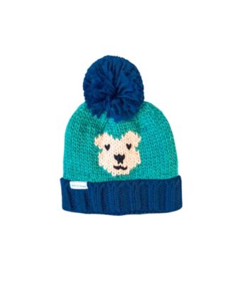 Boys' Teddy Bear Bobble Hat - Baby, Little Kid, Big Kid