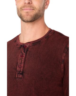 Long Sleeved Henley Tee