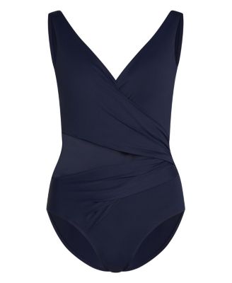 Shaping Shell Mesh Swimsuit