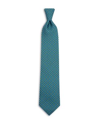 Silk Classic Gancini Floral Tie