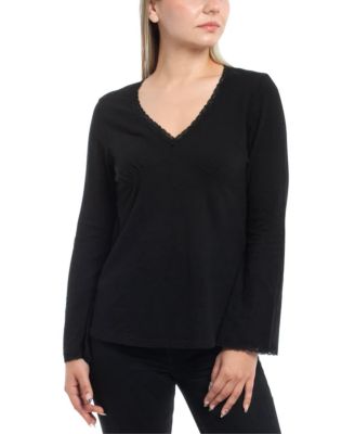  Empire Seam Trapeze Laze Trims Tee