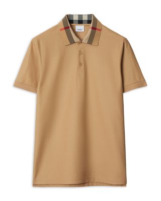Cody Check Collar Cotton Polo Shirt