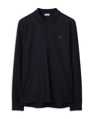 Eddie Long Sleeve Cotton Polo Shirt