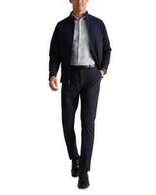 Commuter Semi Spread Collar Slim Fit Button Down Shirt