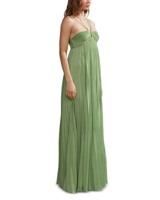 River Pleated Gown