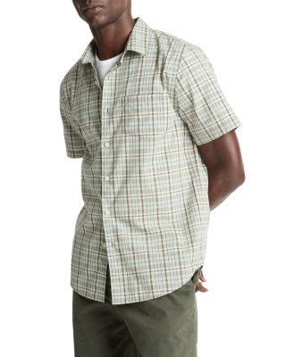 Polson Plaid French Placket Classic Fit Button Down Shirt