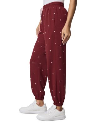 Love Lounge Embroidered Jogger Pants