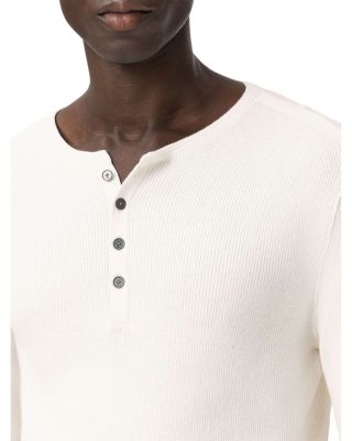 Javis Ribbed Long Sleeve Henley