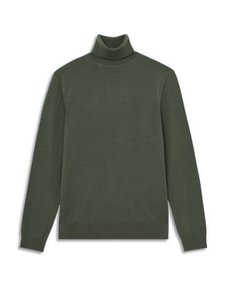 Caine Slim Fit Roll Neck Sweater