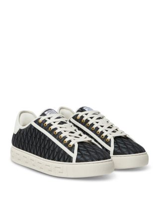 Men's Jacquard V Fabric Low Top Sneakers