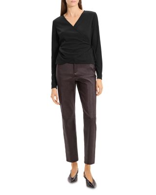 Long Sleeve Overlap Sweater