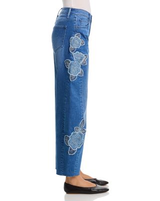 Rose Patchwork Sweatshirt & Jeans