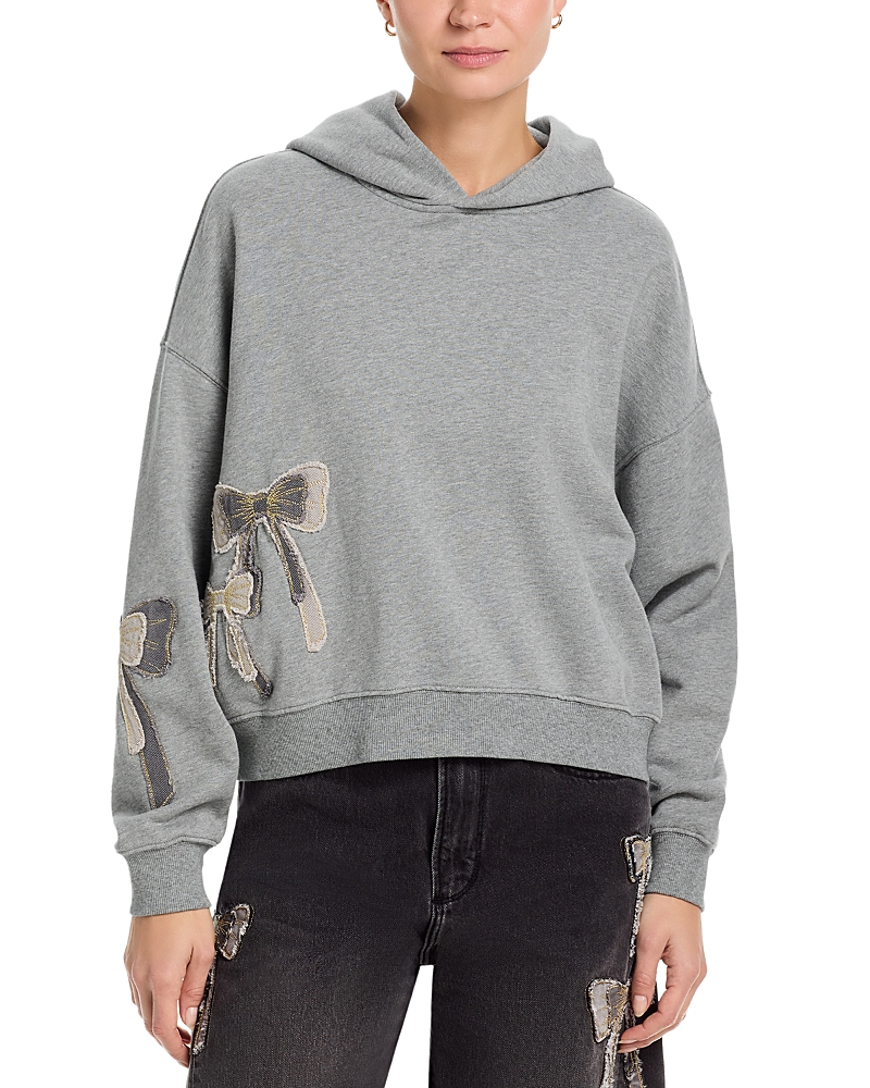 Driftwood Mandy Bow Applique Hoodie