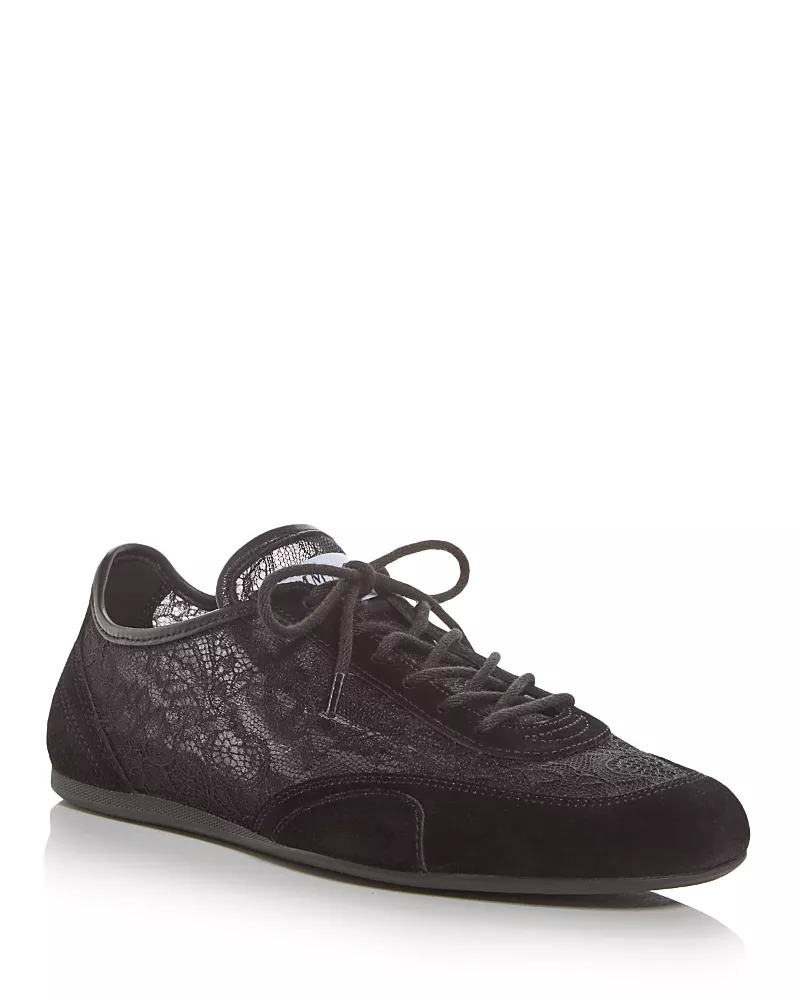 Jimmy Choo Women's Sunny Lace Sneakers