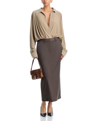 Super Oversized Boyfriend Shirt Bodysuit