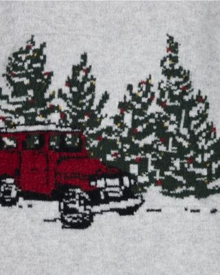 Boys' Truck Crewneck Sweater - Big Kid