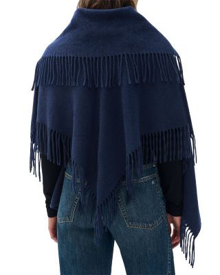 Darcey Wool Cowl Poncho
