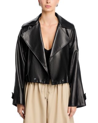 Collins Leather Coat