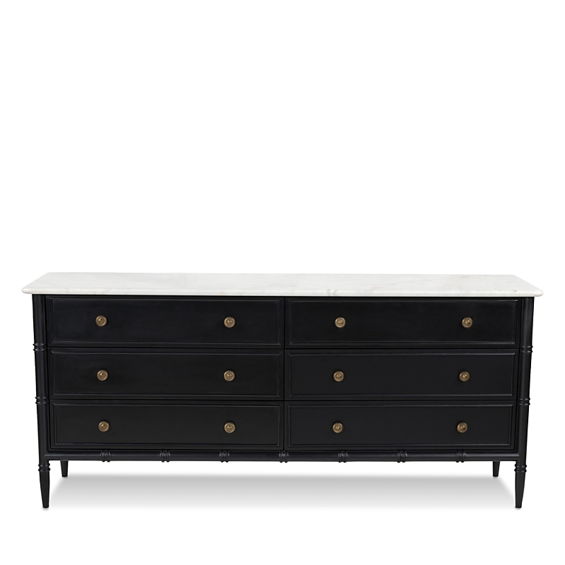 Moe's Home Collection Eleanor 6 Drawer Dresser In Black