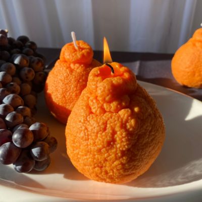 Large Dekopon Citrus Candle