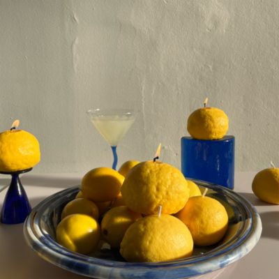Large Lemon Candle