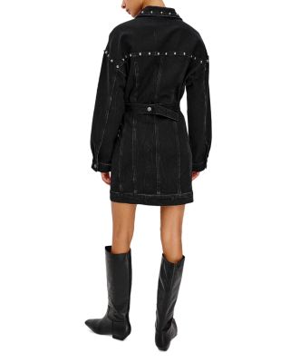 Ladera Studded Shirt Dress