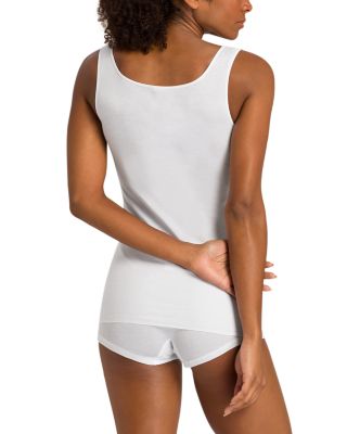 Cotton Seamless Scoop Neck Tank