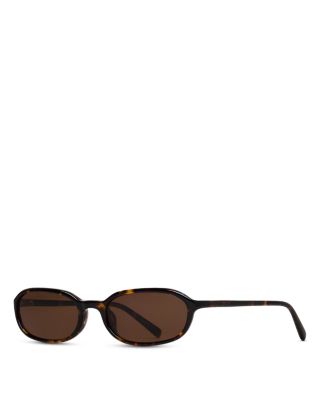 Edith Rectangular Sunglasses, 53mm
