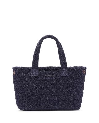 Metro City Small Shimmer Quilted Tote Bag