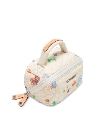 Eden Mini Sequined Quilted Accordion Jewelry Bag